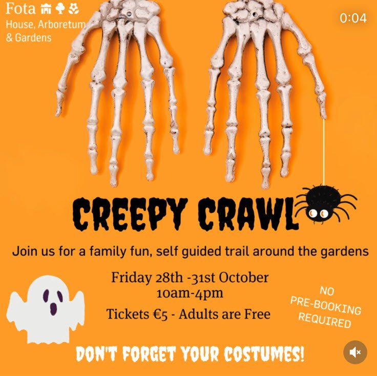 Halloween Creepy Crawl Event