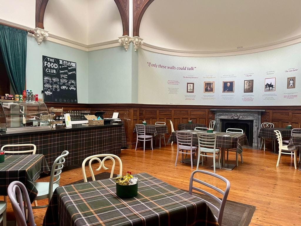 The Food Club Fota House A view of the main space in the Fota House Cafe